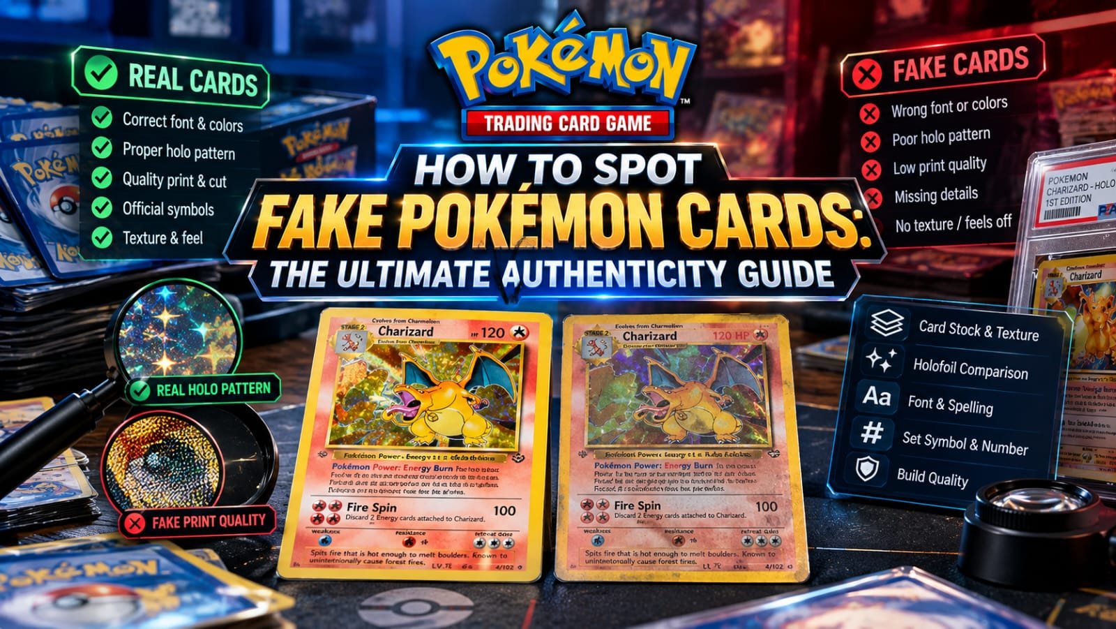 How to Spot Fake Pokémon Cards: The Ultimate Authenticity Guide