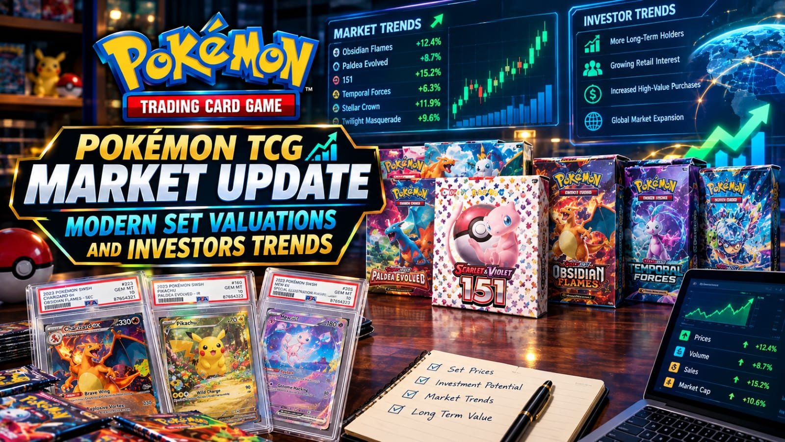 Pokémon TCG Market Update: Modern Set Valuations and Investor Trends