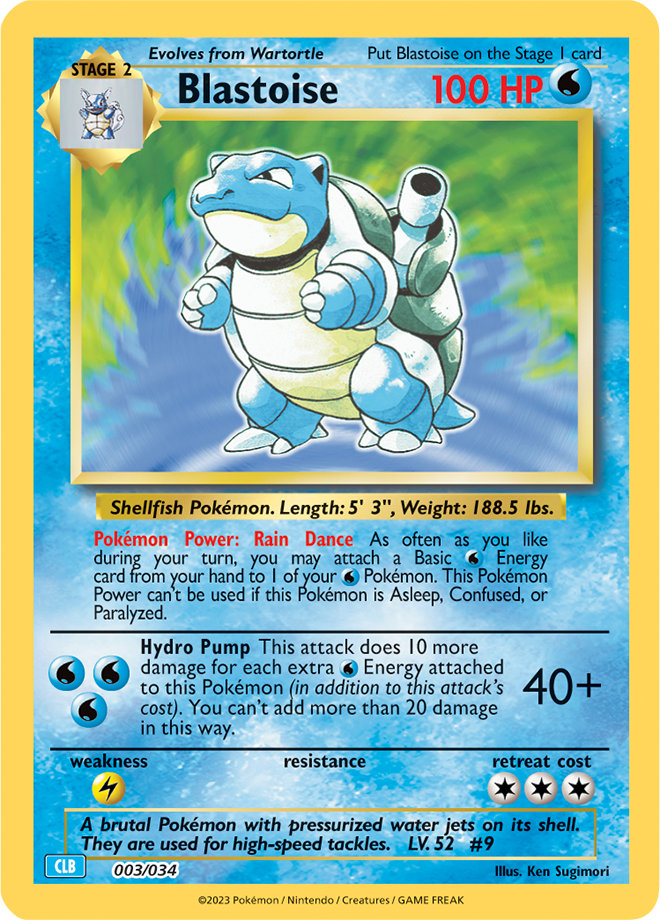 Blastoise Base Set Price Guide: What is it Worth? Base Set Blastoise Shadowless holographic Pokémon card in a protective grading slab for price guide analysis