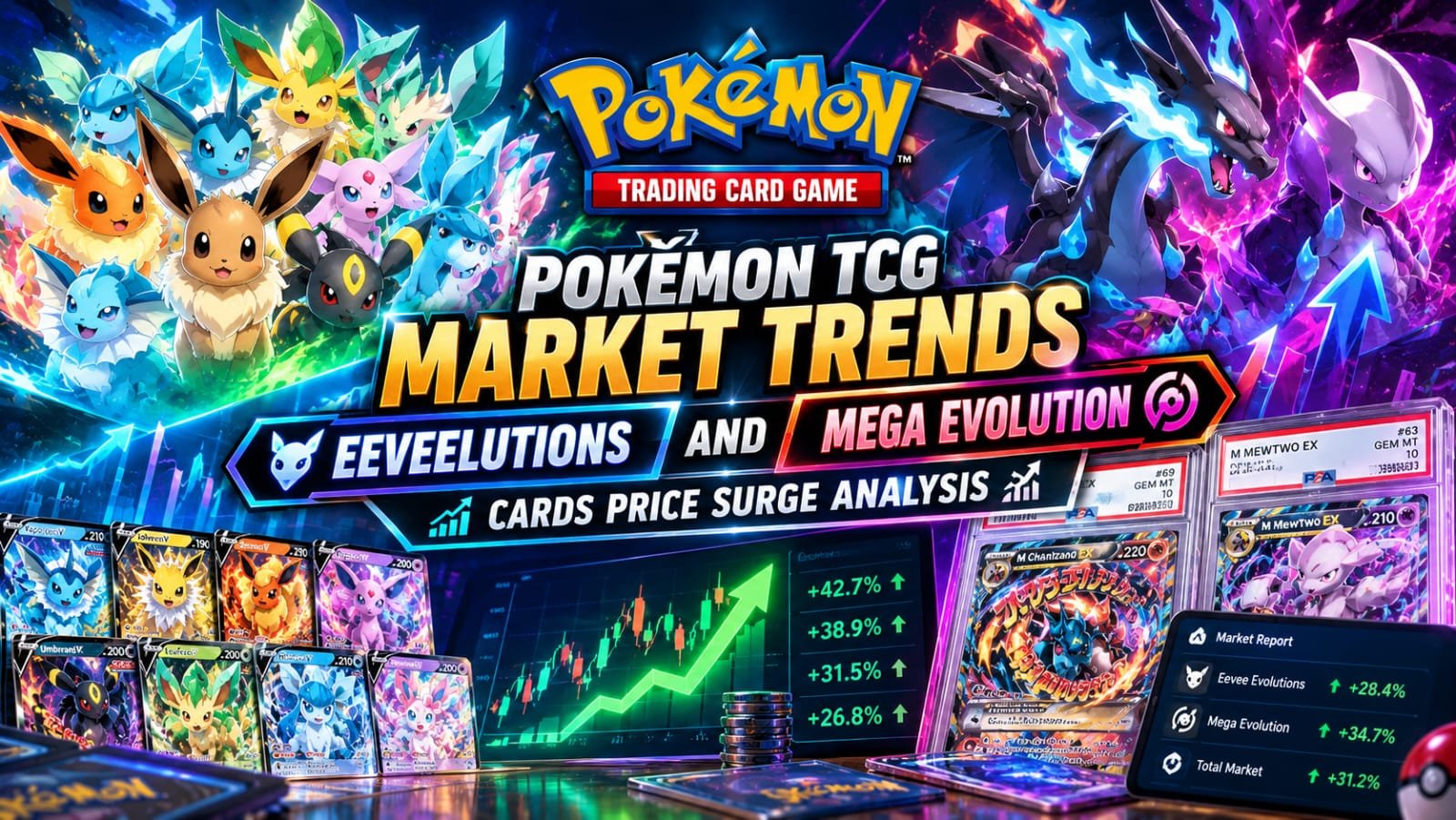 Pokémon TCG Market Trends: Eeveelutions & Mega Evolution Cards Price Surge Analysis